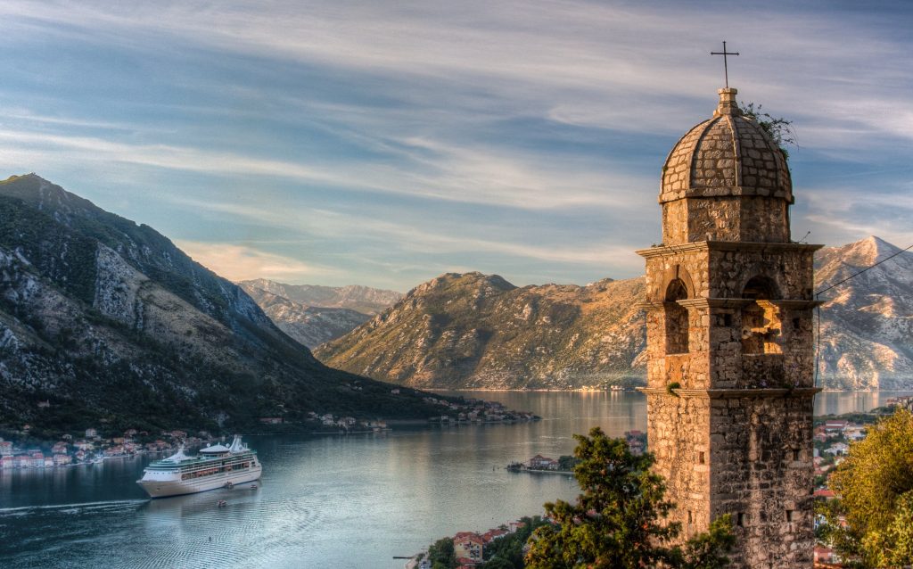 Cruise ship in Kotor, Montenegro